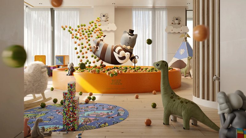 Children's playroom