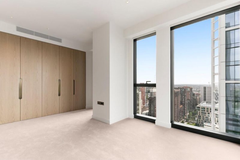 Bedroom with fitted wardrobes