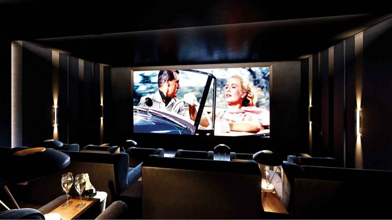 Residents' private cinema