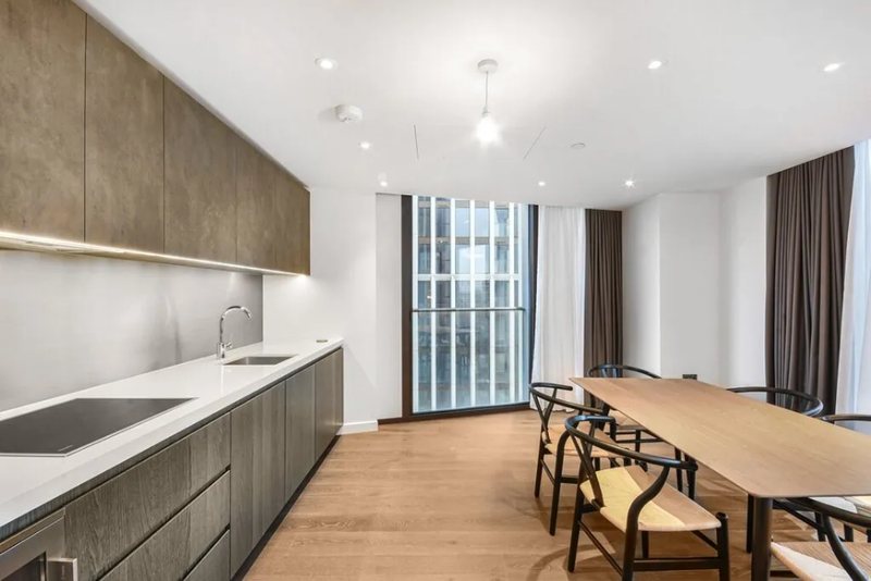 Kitchen and dining table