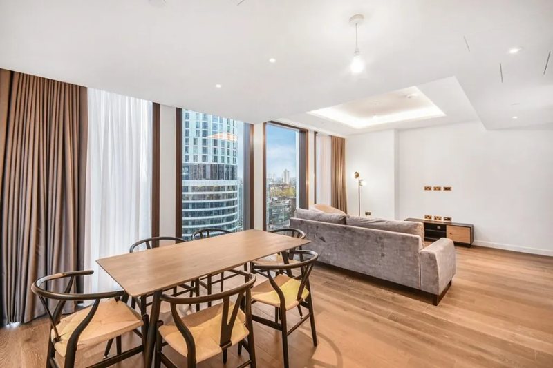 Dining table by the window