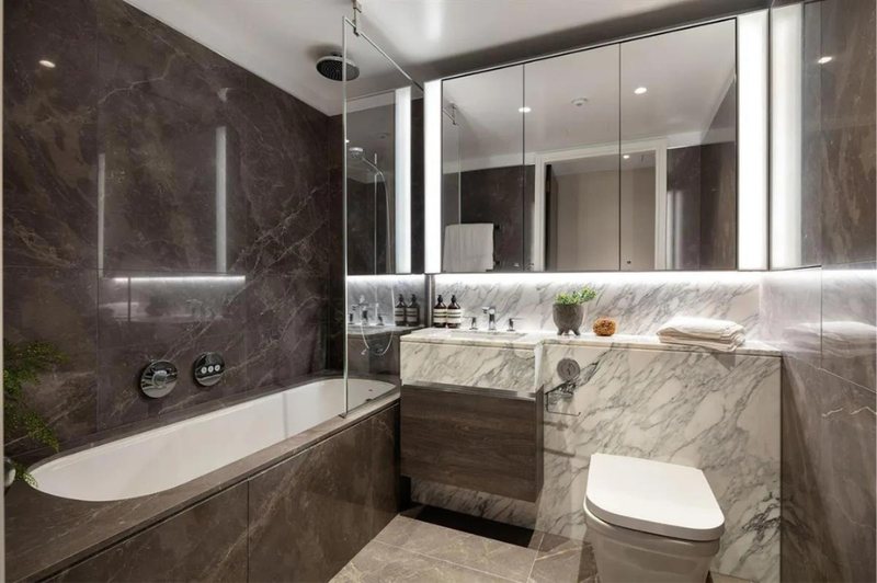 Bathroom with bath