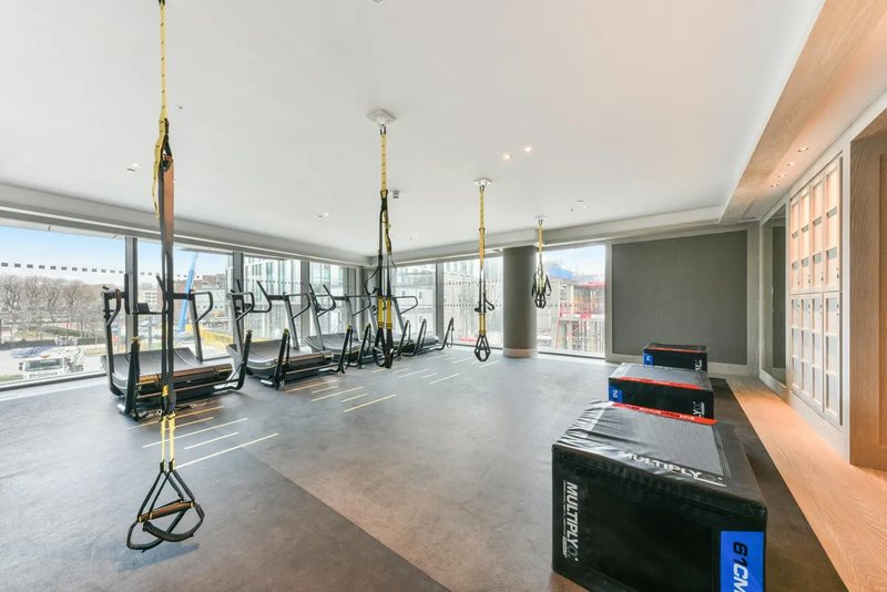 Residents' fitness studio